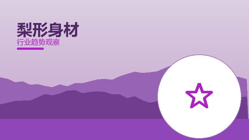 梨形身材配图